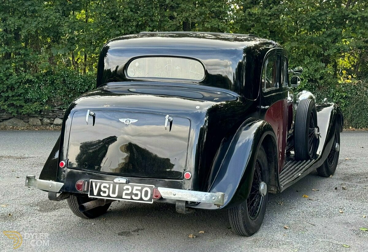 1935 Bentley 3 1/2 Litre Mulliners Sports Saloon B106EF, foto 2
