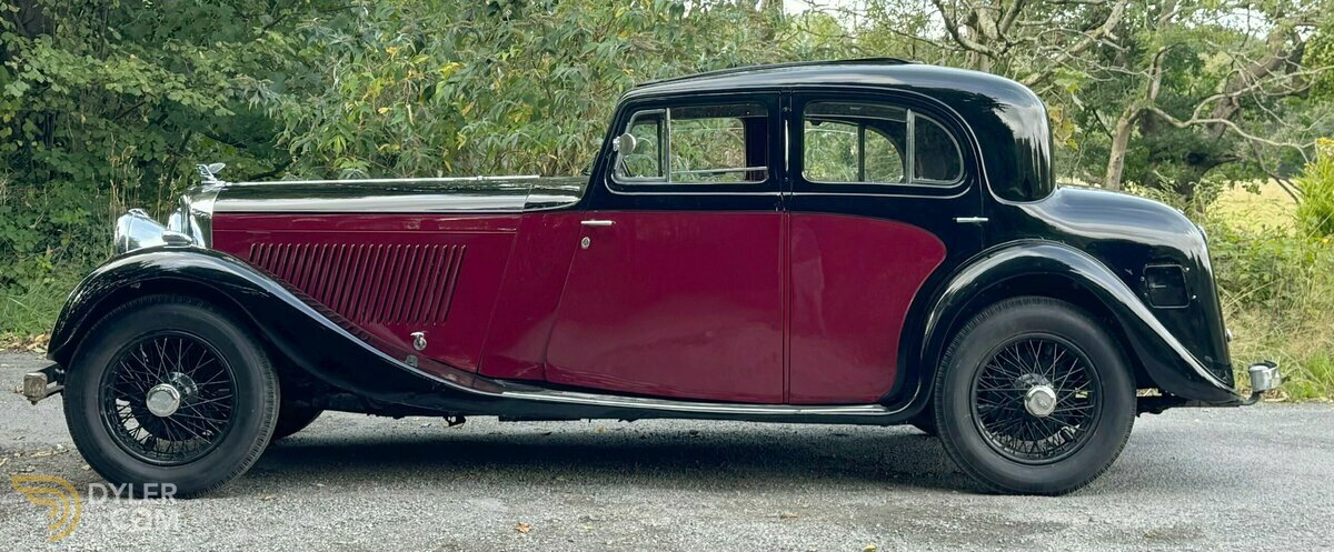 1935 Bentley 3 1/2 Litre Mulliners Sports Saloon B106EF, foto 3