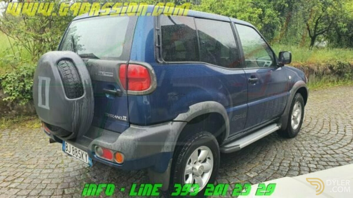 2000 Nissan Terrano II 2.7 TD 3p. Autoc. Ok Neopatentati / Gancio Traino, foto 6