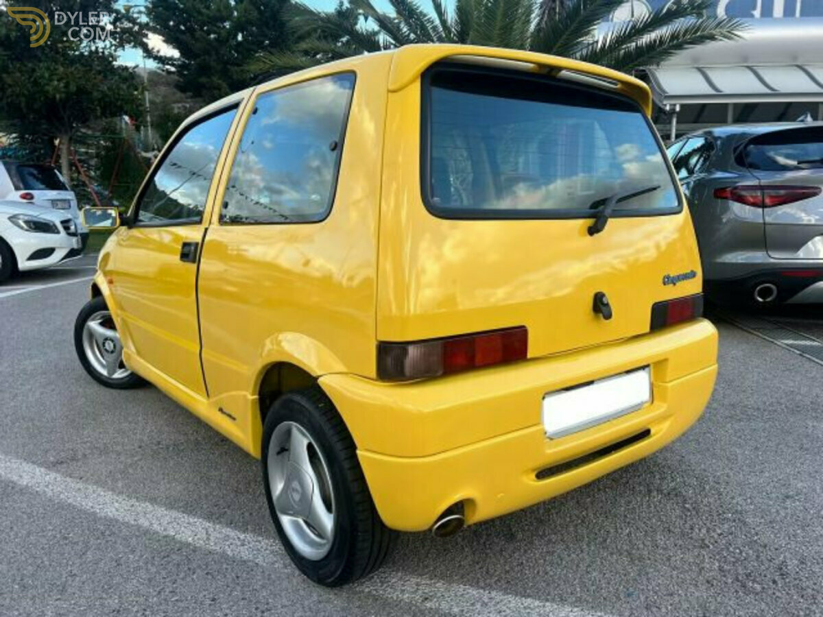 1998 Fiat Cinquecento 1.1i cat Sporting ALLESTIMENTO ABARTH, foto 4