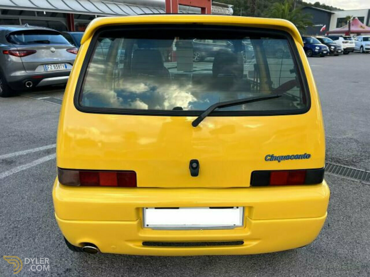 1998 Fiat Cinquecento 1.1i cat Sporting ALLESTIMENTO ABARTH, foto 5