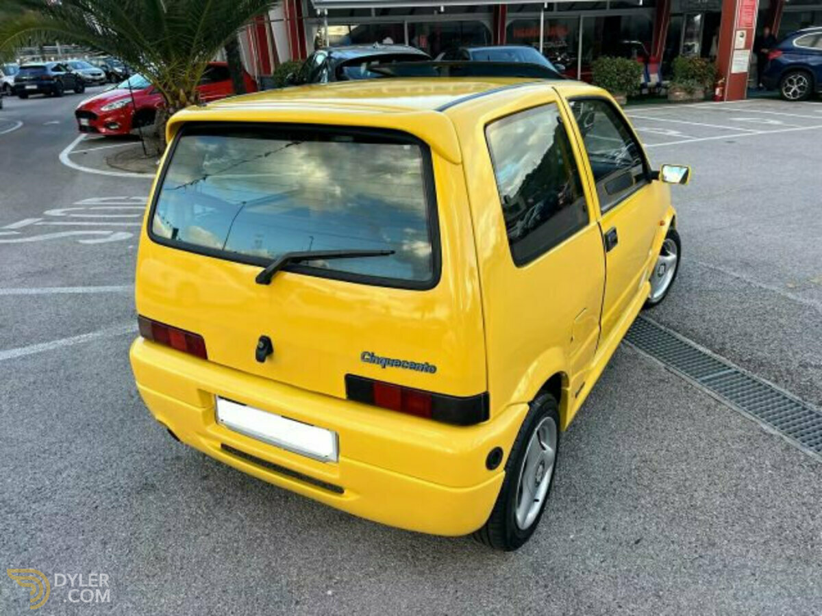 1998 Fiat Cinquecento 1.1i cat Sporting ALLESTIMENTO ABARTH, foto 6