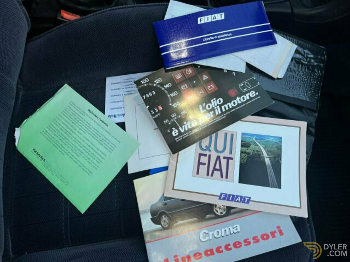 1991 Fiat Croma 2.5 td ULTRA TRENTENNALE, foto 10