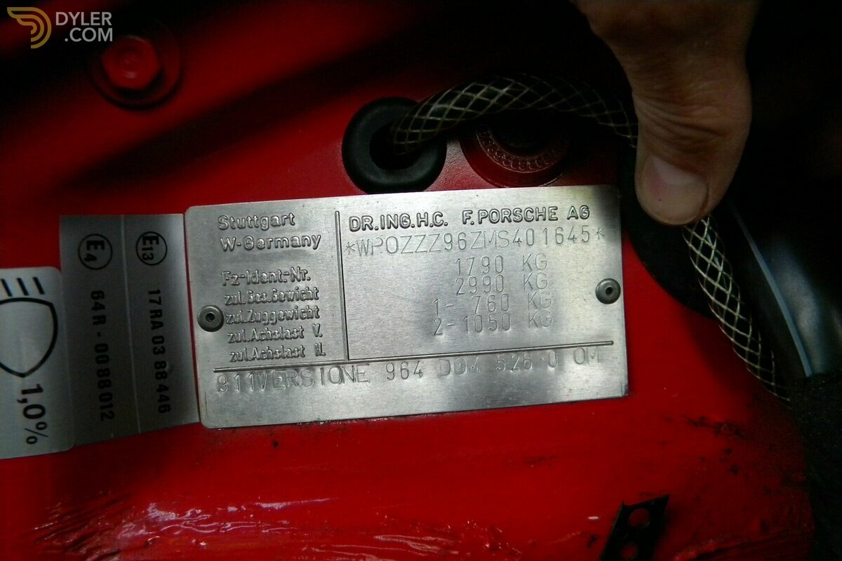 1990 Porsche 911 964 Carrera 4, foto 10
