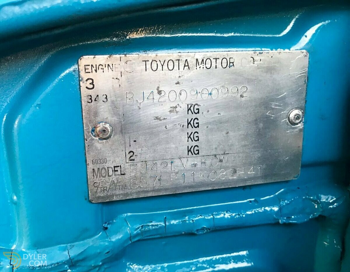 1981 Toyota Land Cruiser BJ 42, foto 11