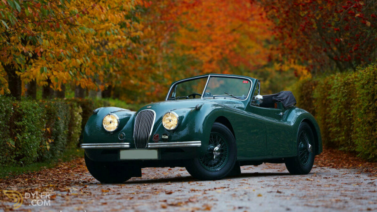 1954 Jaguar XK 120 DHC, foto 1