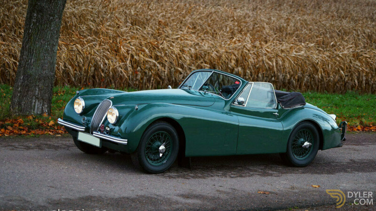 1954 Jaguar XK 120 DHC, foto 11