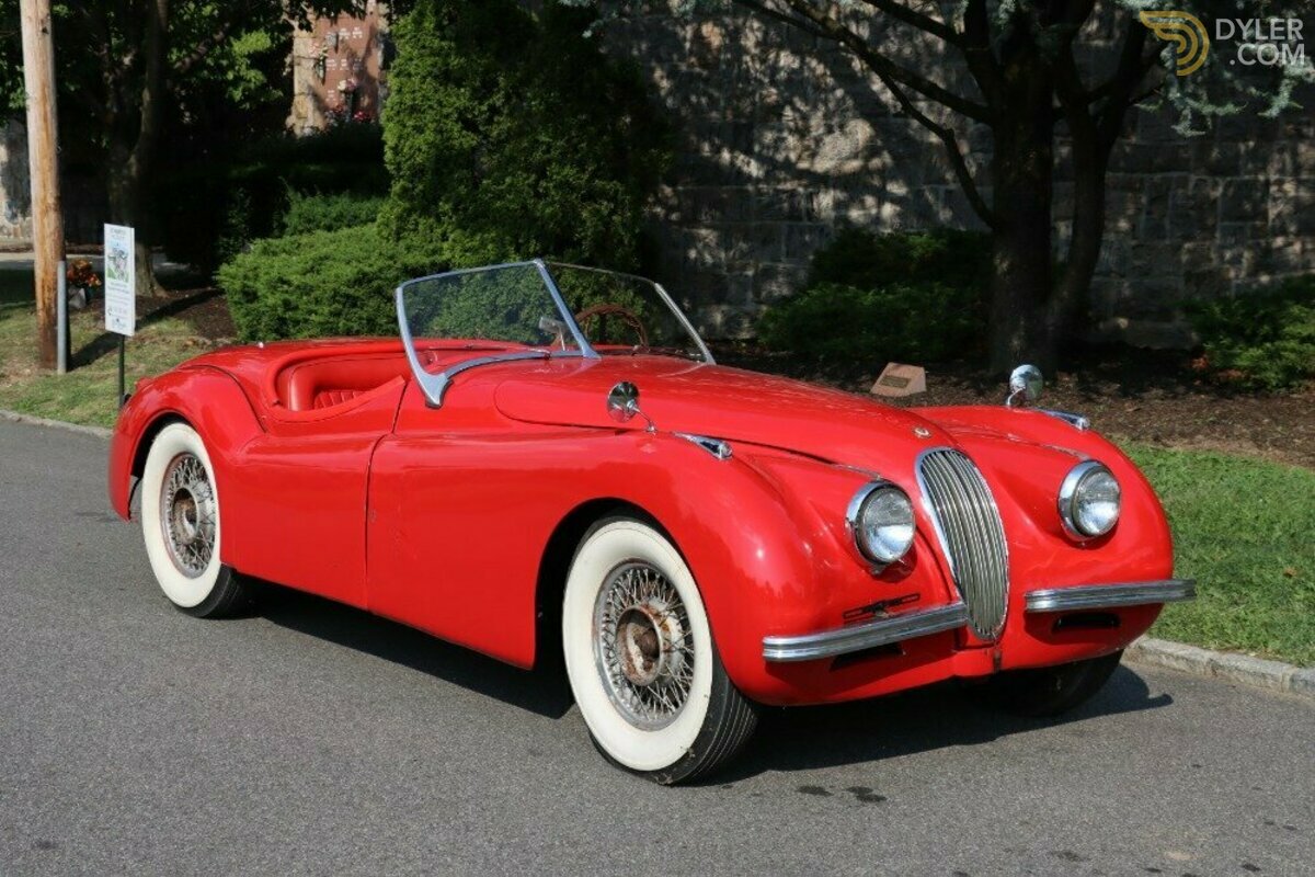 1952 Jaguar XK 120, foto 1