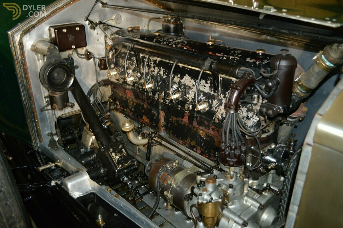 1928 Rolls-Royce Phantom I Barker Enclosed Limousine, foto 10