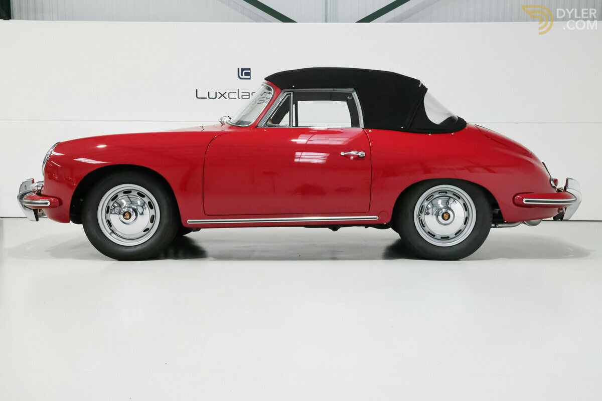 1959 Porsche 356 B 1600 Super T5 cabriolet RHD, foto 3
