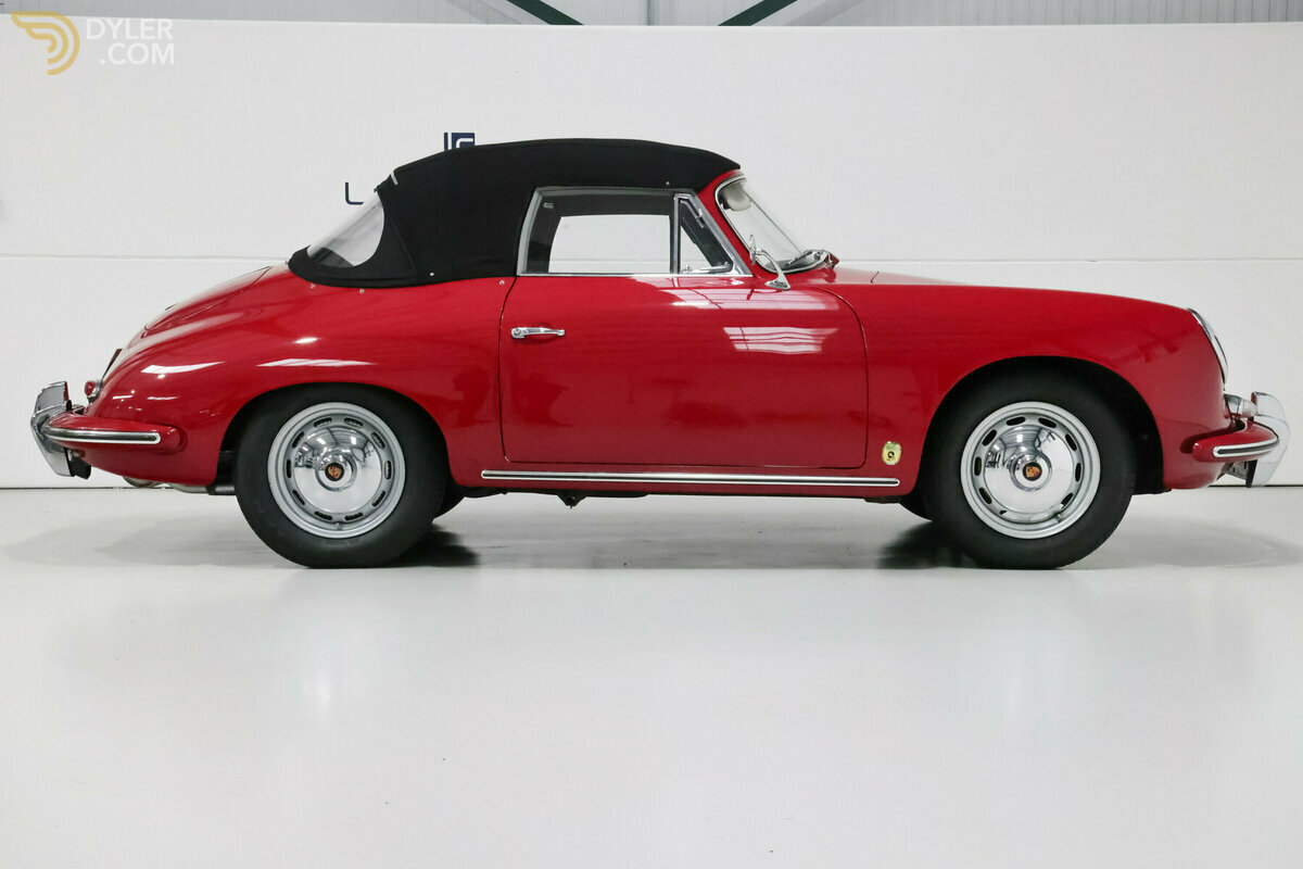 1959 Porsche 356 B 1600 Super T5 cabriolet RHD, foto 4