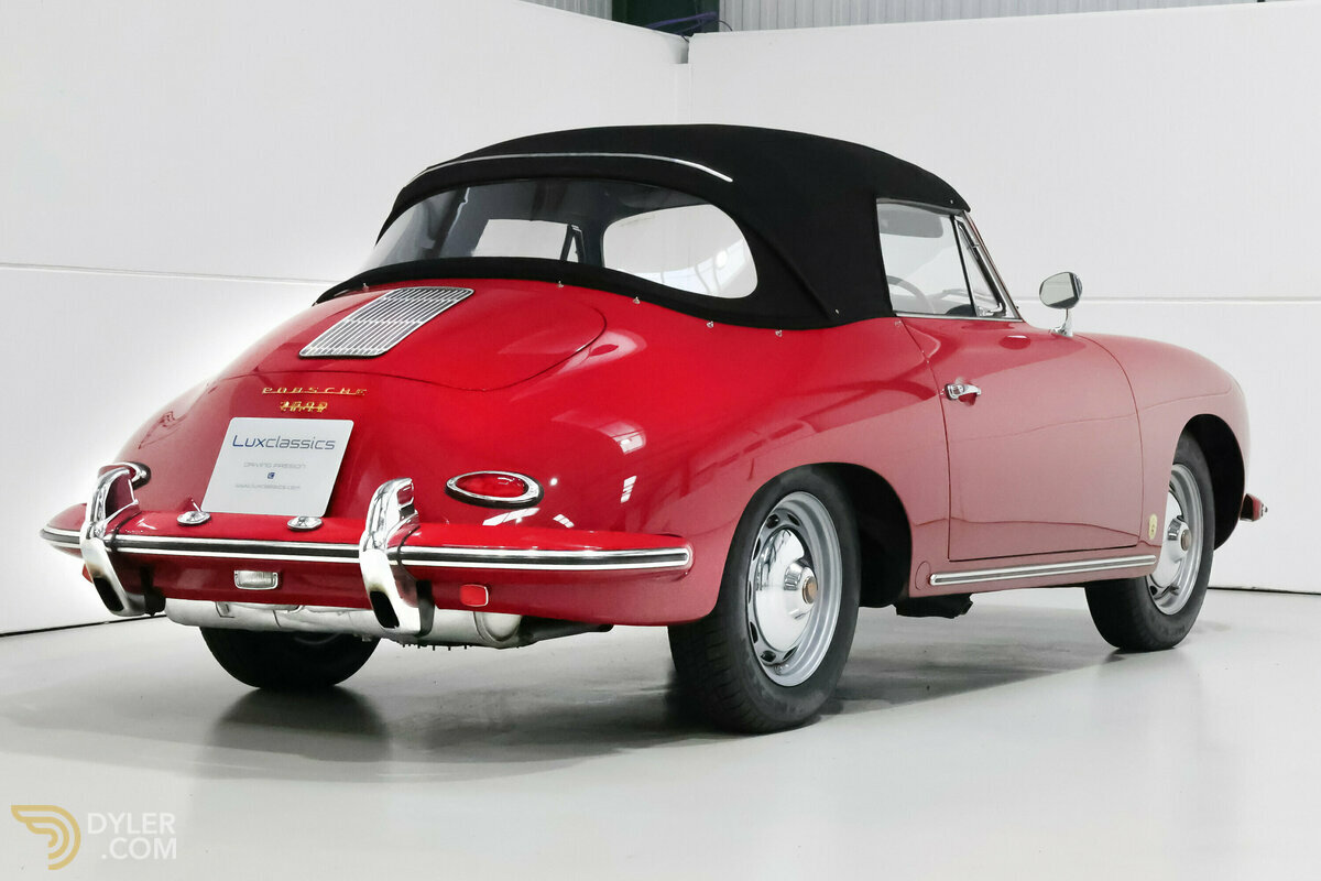 1959 Porsche 356 B 1600 Super T5 cabriolet RHD, foto 5