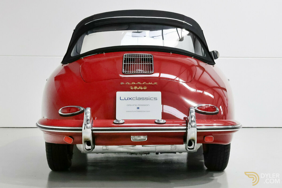 1959 Porsche 356 B 1600 Super T5 cabriolet RHD, foto 6