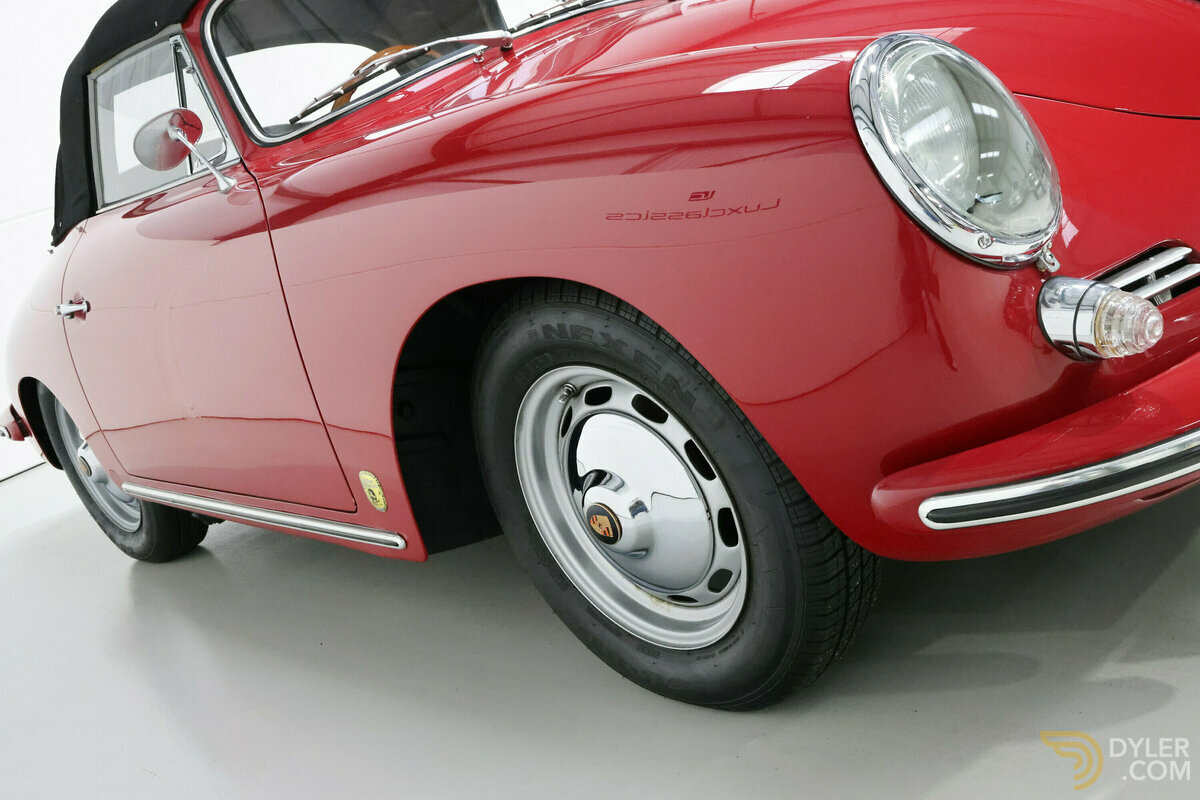 1959 Porsche 356 B 1600 Super T5 cabriolet RHD, foto 9