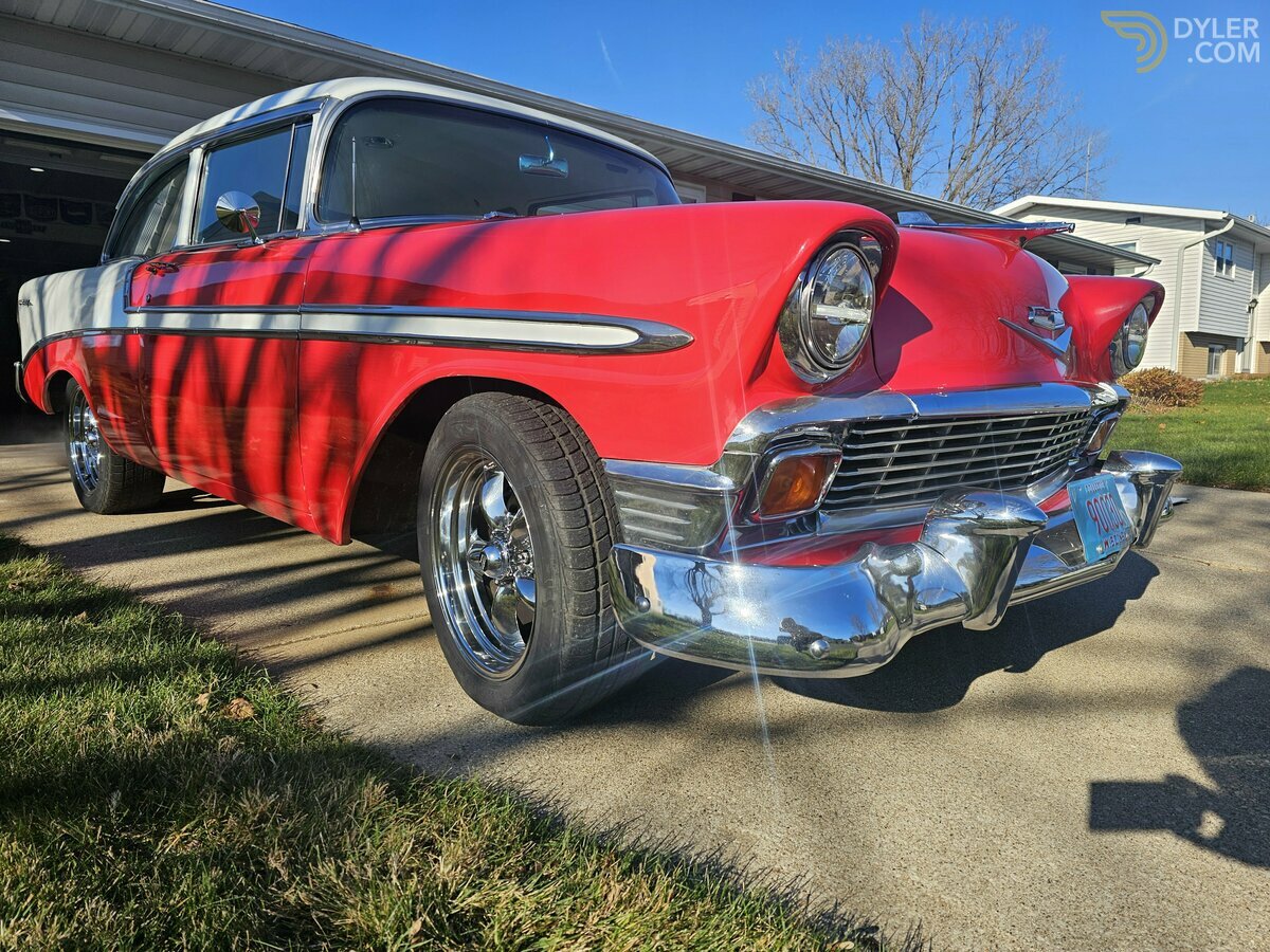 Classic 1956 Chevrolet Bel Air 2 Door Post For Sale. Price 46 750