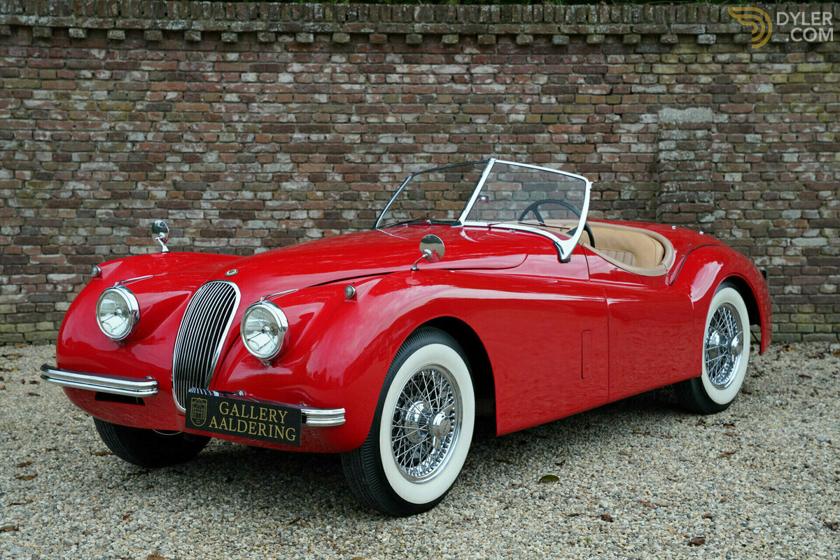 1954 Jaguar XK 120, foto 1