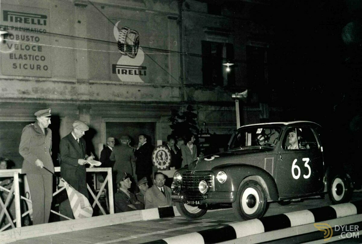 1951 Fiat 500C Topolino - Ex Mille Miglia 1952, foto 2