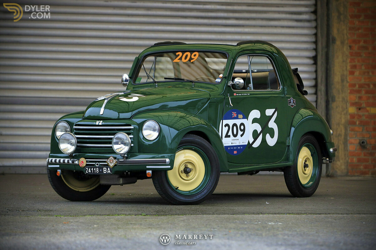 1951 Fiat 500C Topolino - Ex Mille Miglia 1952, foto 5