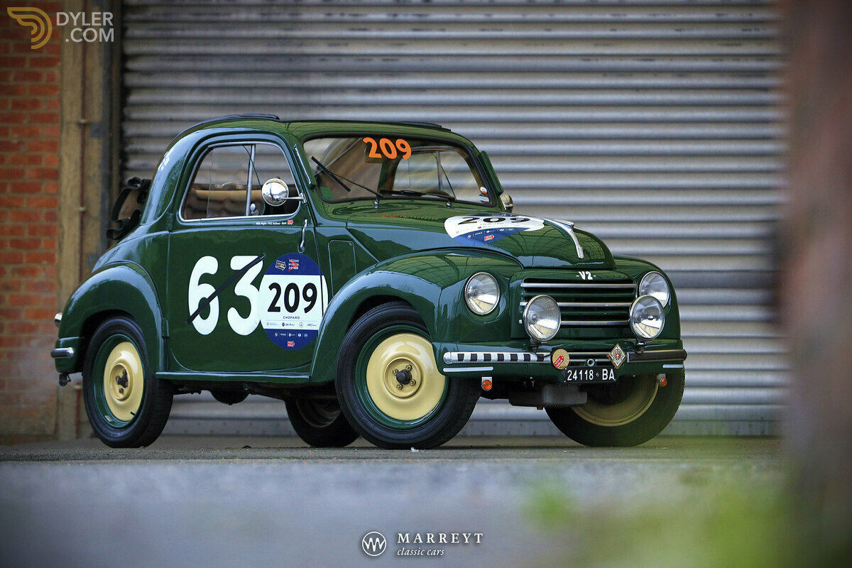 1951 Fiat 500C Topolino - Ex Mille Miglia 1952, foto 6