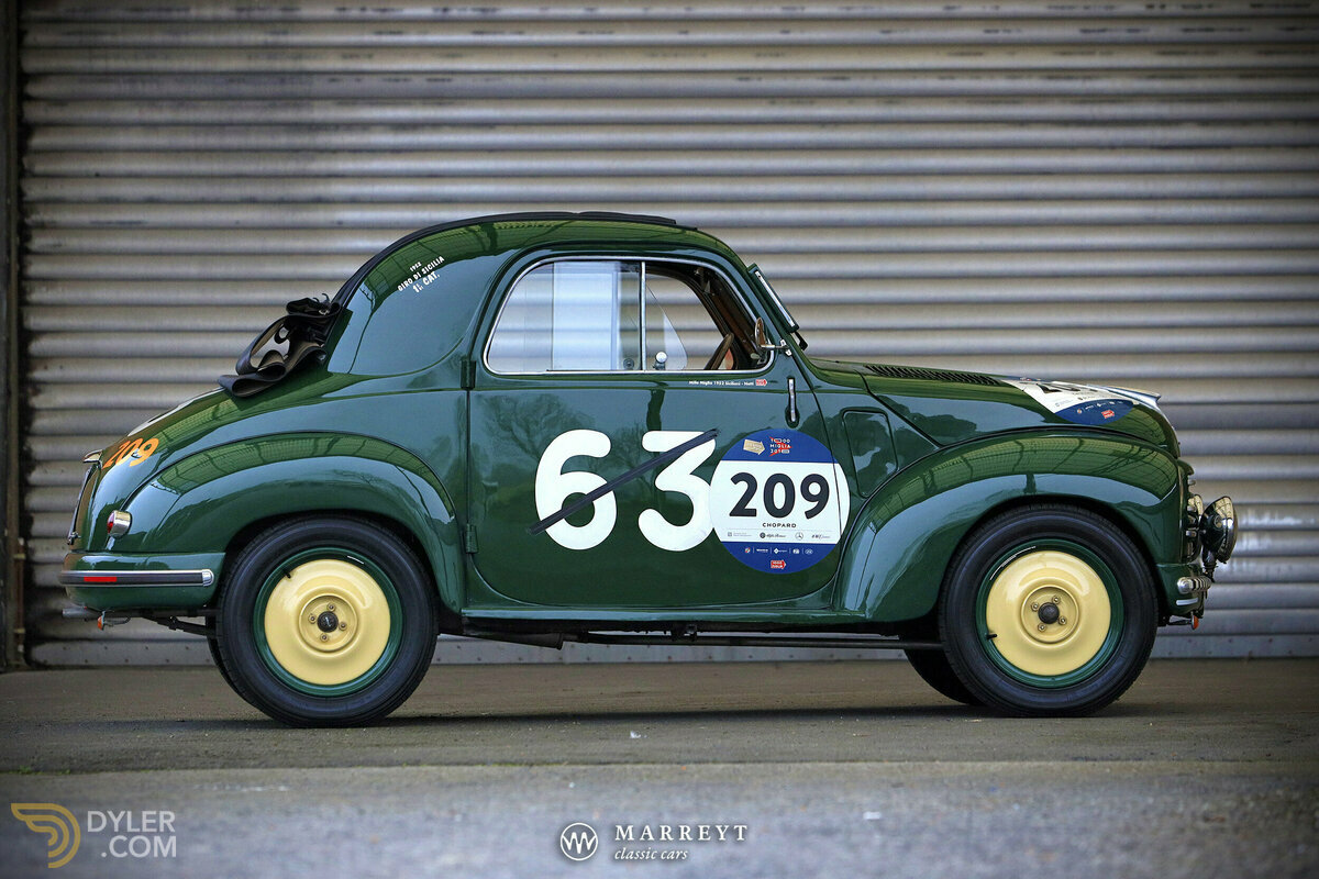 1951 Fiat 500C Topolino - Ex Mille Miglia 1952, foto 7