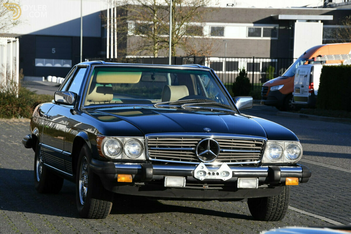 1985 Mercedes-Benz 380 SL Convertible, foto 1