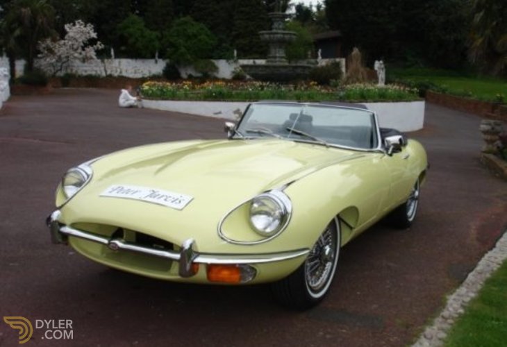 Classic 1970 Jaguar EType Primrose For Sale. Price 125 500 GBP Dyler