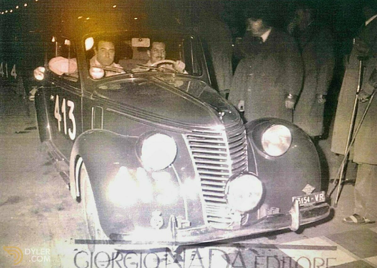 1948 Fiat 1500 6 D - Ex Mille Miglia 1949 & 1950, foto 1