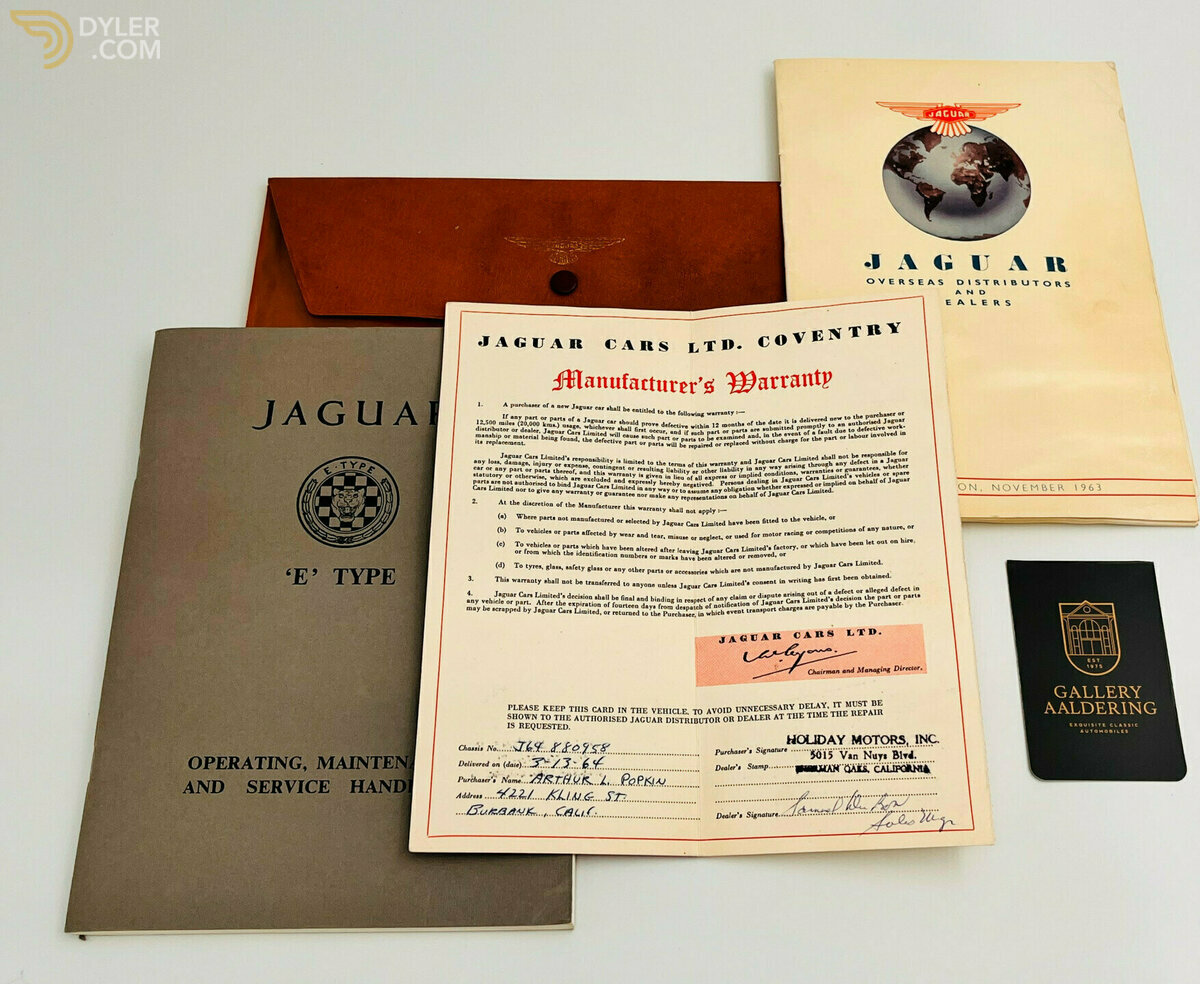 1964 Jaguar E-Type Series 1 3.8 Roadster, foto 2