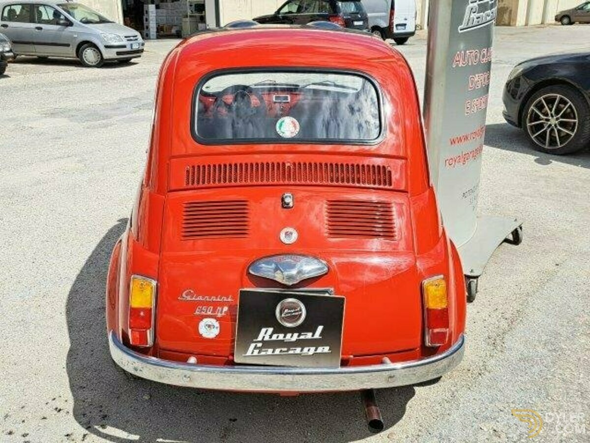 1971 Abarth 500 GIANNINI 650 NP - ORIGINALE, foto 8