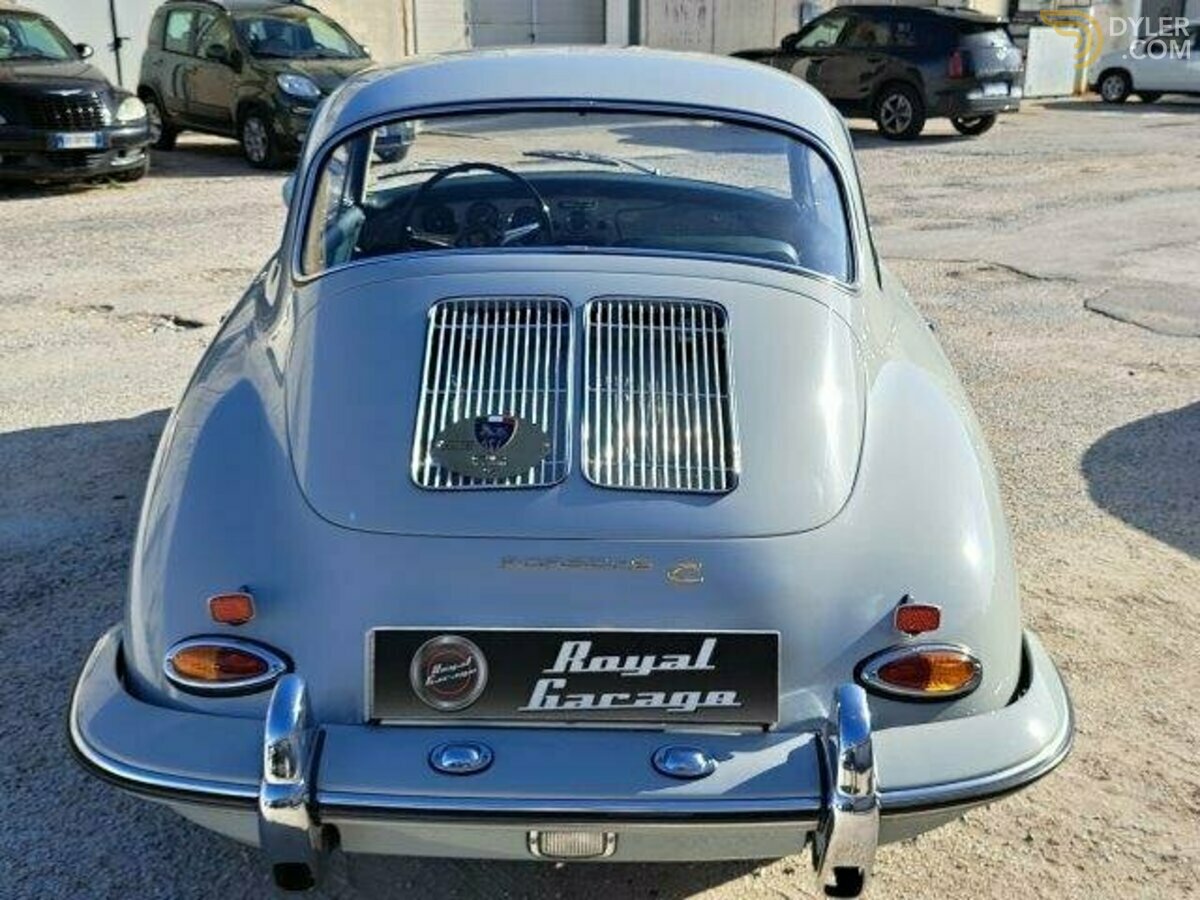 1963 Porsche 356 C KARMANN 1.6 COUPE - ASI TARGA ORO - HERITAGE, foto 9