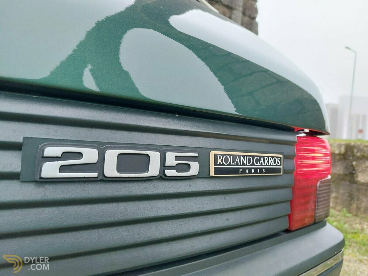 1991 Peugeot 205 Cabriolet Roland Garros, foto 7