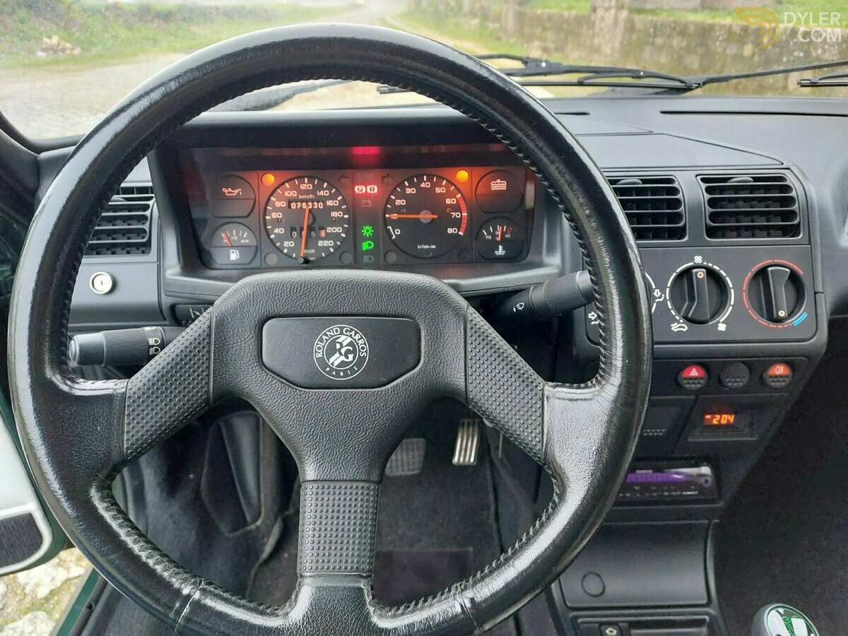 1991 Peugeot 205 Cabriolet Roland Garros, foto 11