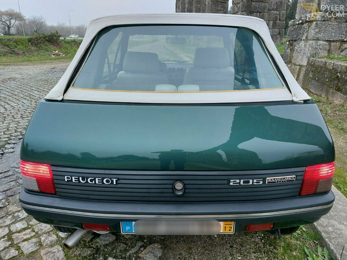 1991 Peugeot 205 Cabriolet Roland Garros, foto 4