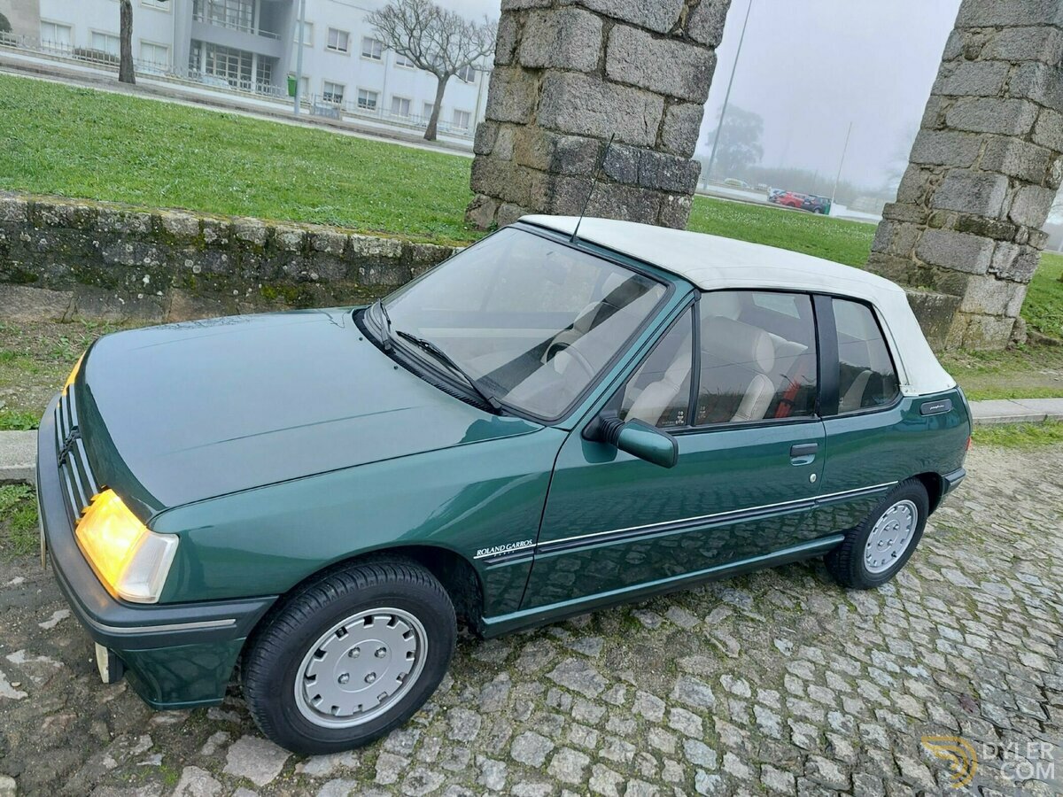 1991 Peugeot 205 Cabriolet Roland Garros, foto 1