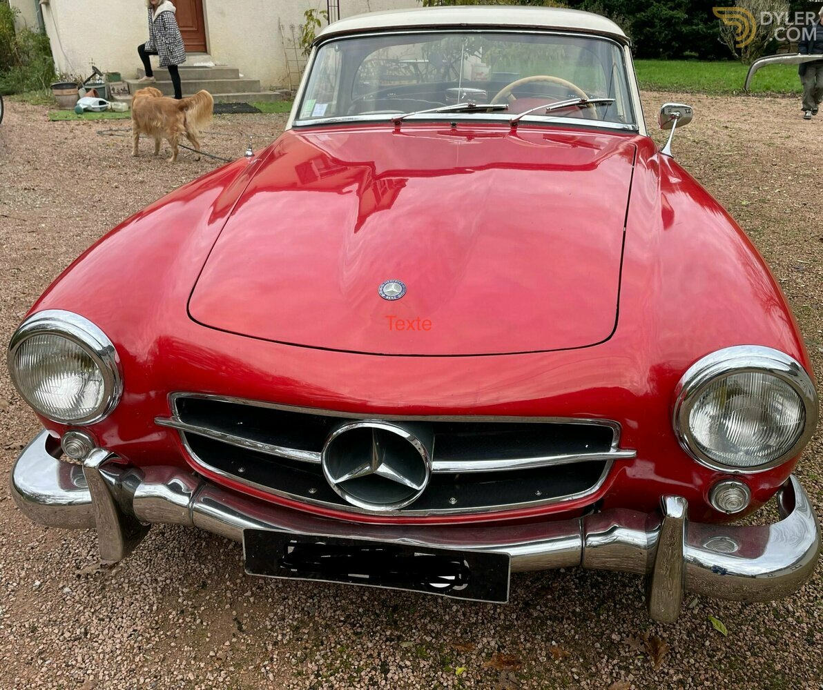 1956 Mercedes-Benz 190 SL, foto 2