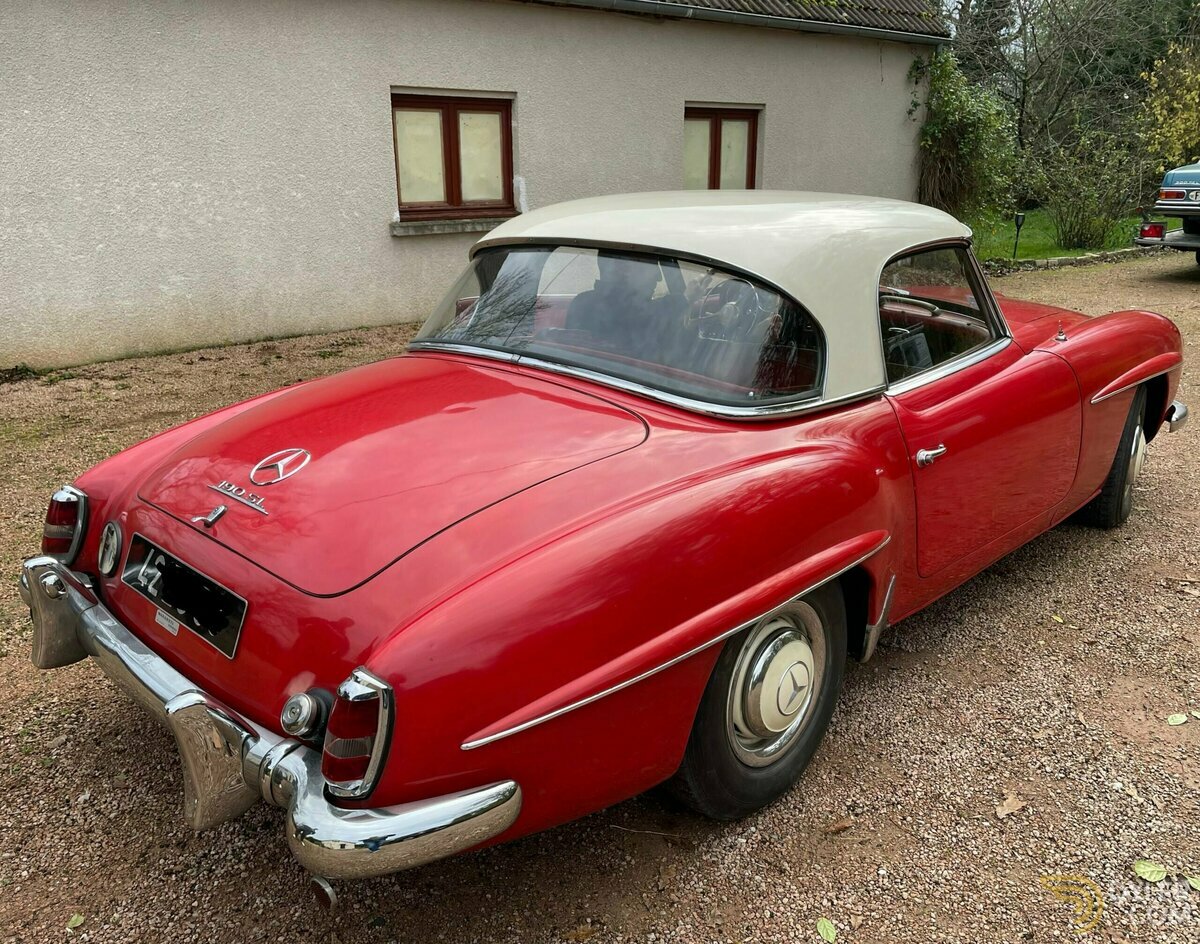 1956 Mercedes-Benz 190 SL, foto 4