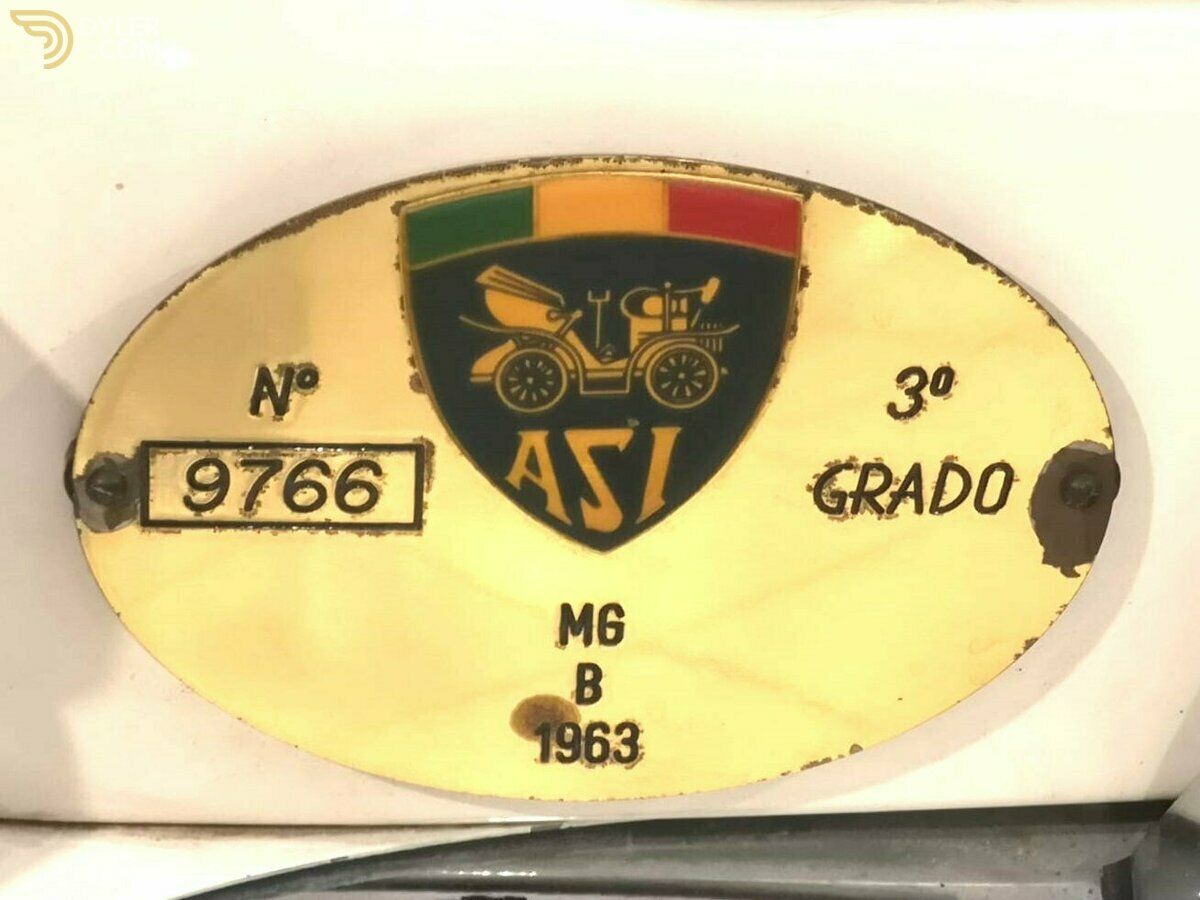 1963 MG MGB ROADSTER ”PULL HANDLE”, foto 11