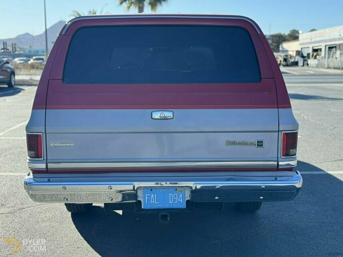 1984 Chevrolet Suburban, foto 11