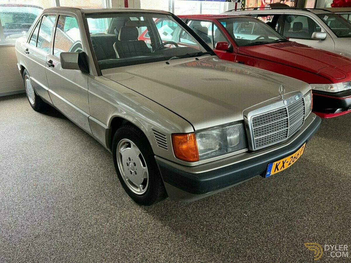 1992 Mercedes-Benz 190 2.5 D Turbo Automaat 66.237 Km !! Zeldzaam uniek!!, foto 4