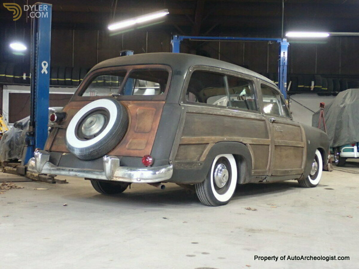 1951 Ford Woodie Country Squire Wagon - Rat Rod, foto 5