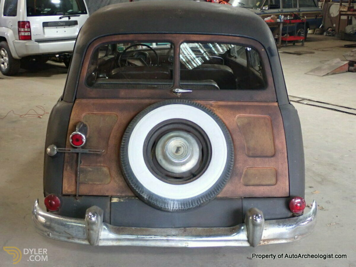 1951 Ford Woodie Country Squire Wagon - Rat Rod, foto 7