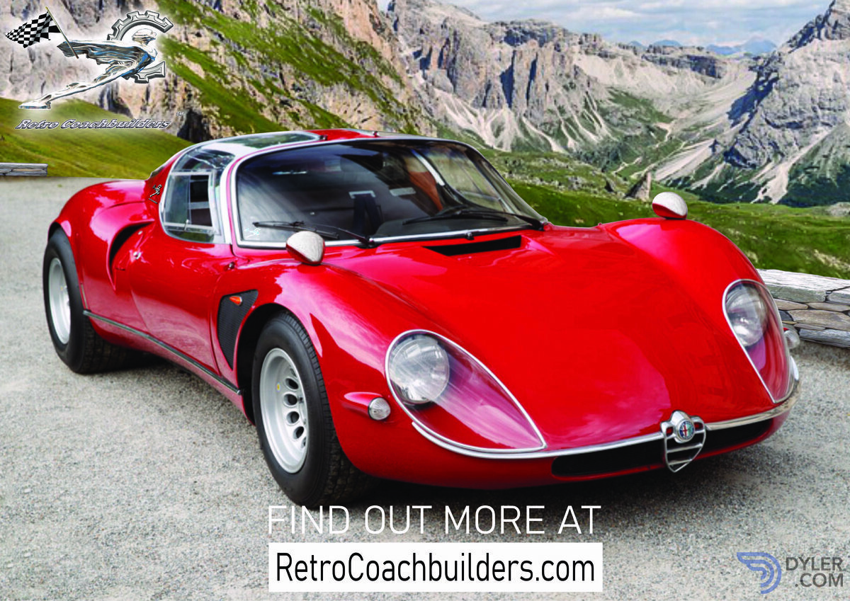 1968 Alfa Romeo 33 Stradale Reborn by Retro Coachbuilders, foto 2