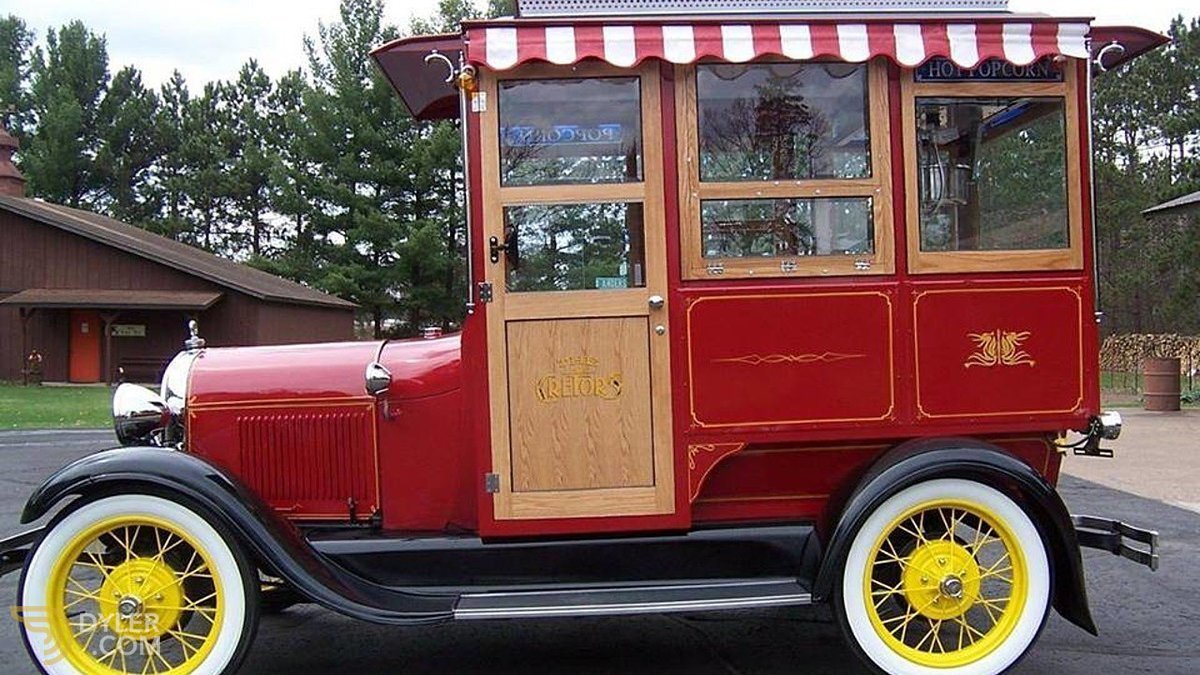 Classic 1928 Ford Model A Popcorn Truck for Sale Dyler