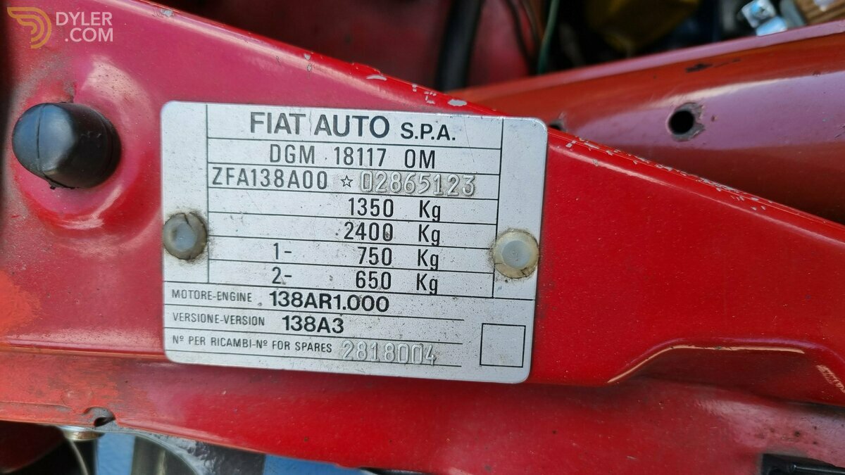 1983 Fiat-Abarth Ritmo 125 TC, foto 7