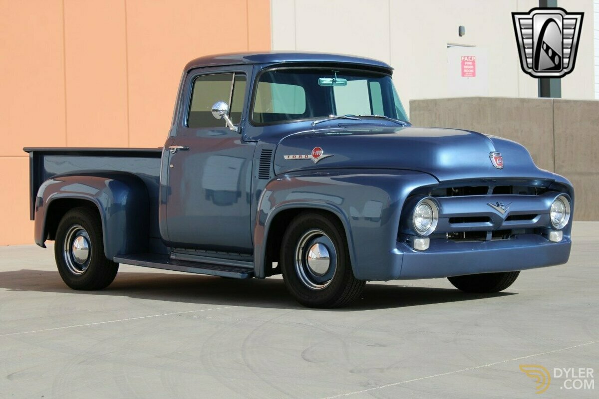 M2 1956 フォード F-100 - ティール Classic 1956 Ford F-100 For Sale. Price 47 000 USD - Dyler