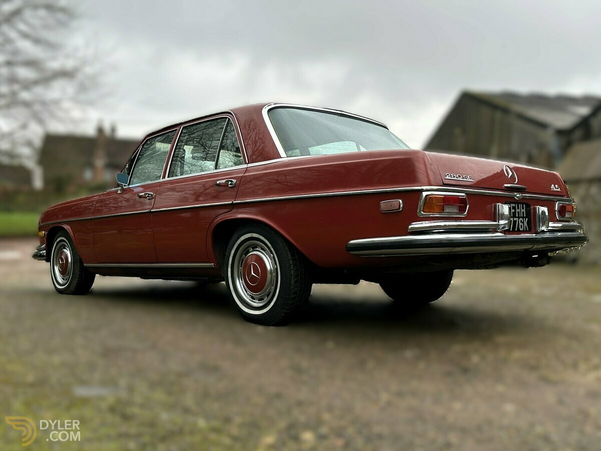 1972 Mercedes-Benz 280 SE 4.5 V8, foto 4