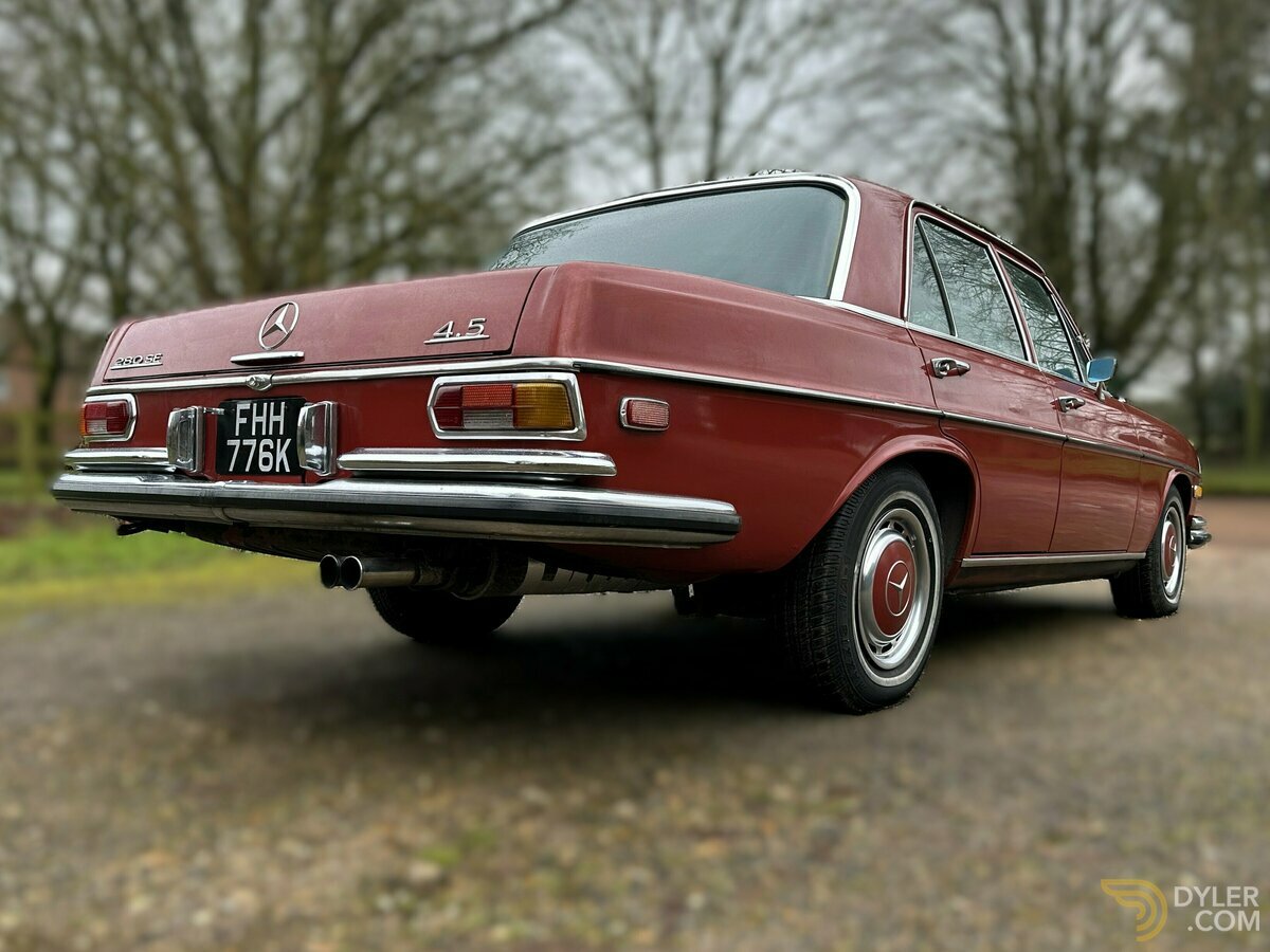 1972 Mercedes-Benz 280 SE 4.5 V8, foto 9