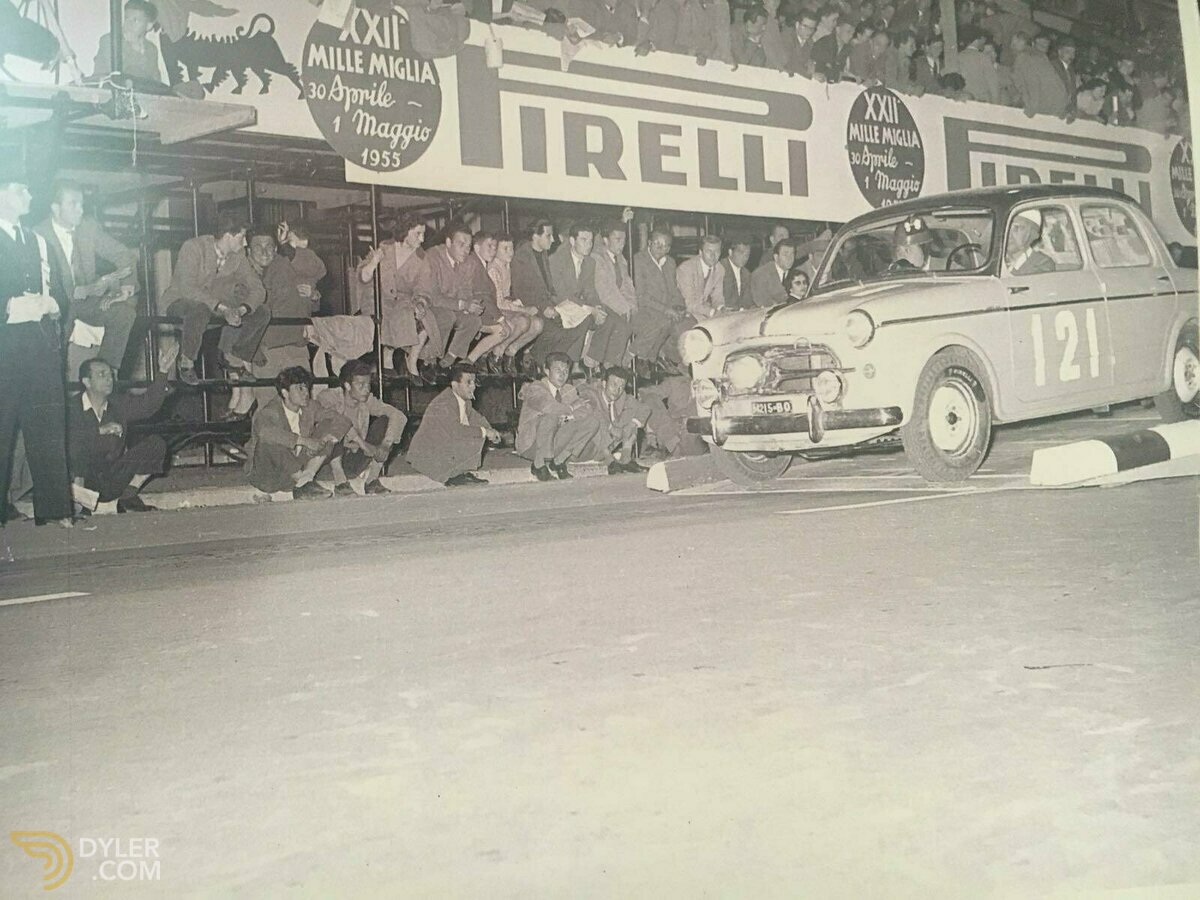 1954 Fiat 1100 103 TV - Ex Mille Miglia 1954 & 1955, foto 2