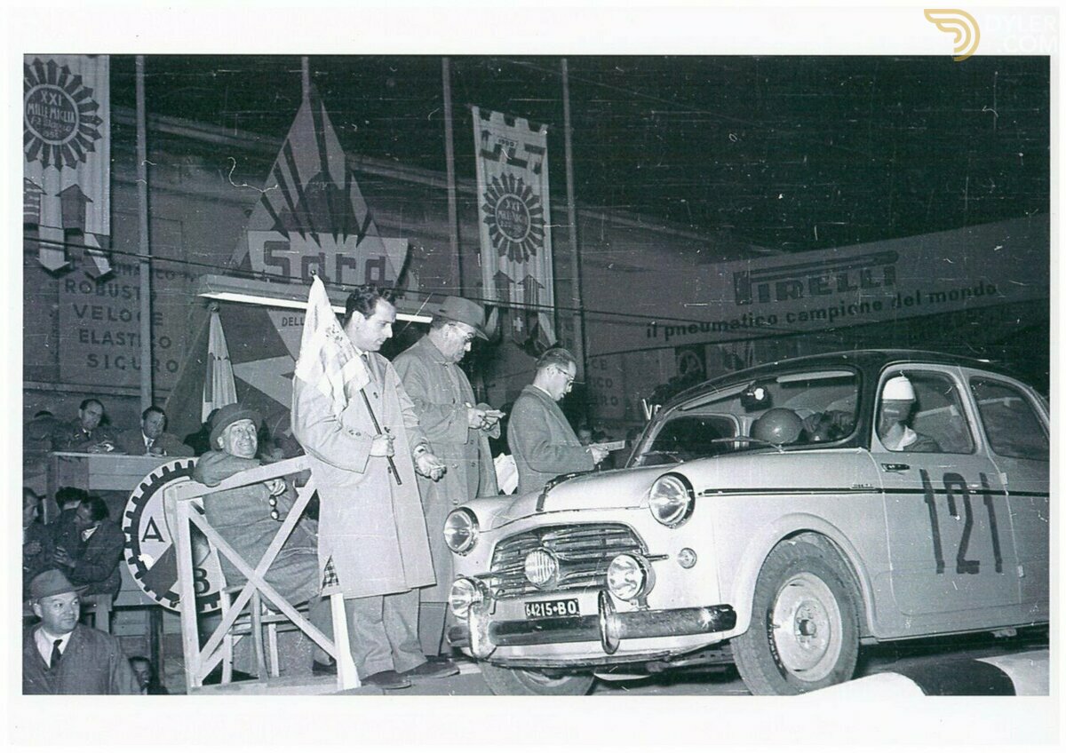 1954 Fiat 1100 103 TV - Ex Mille Miglia 1954 & 1955, foto 3