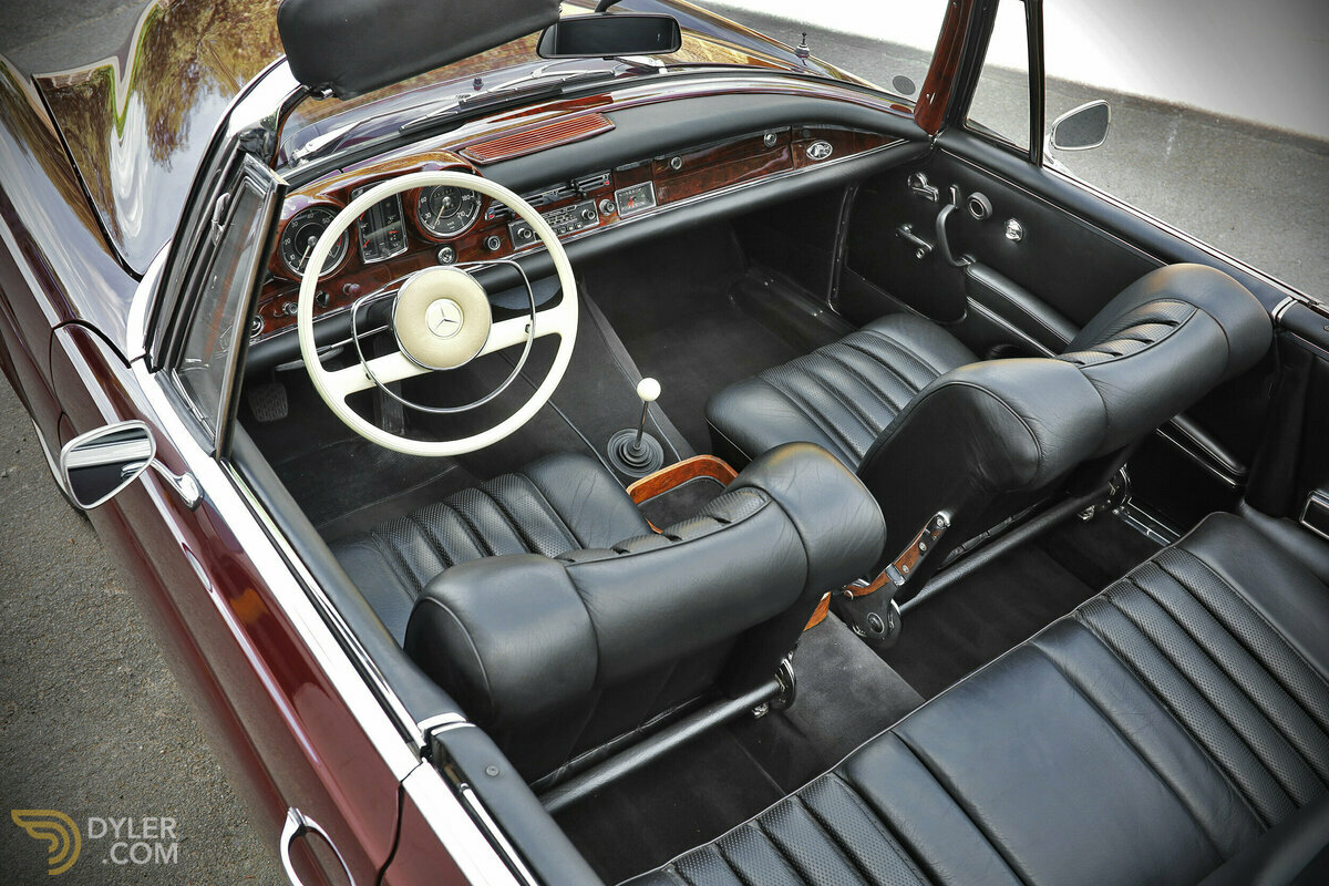 1961 Mercedes-Benz 220 SEB Convertible - Restored, foto 9